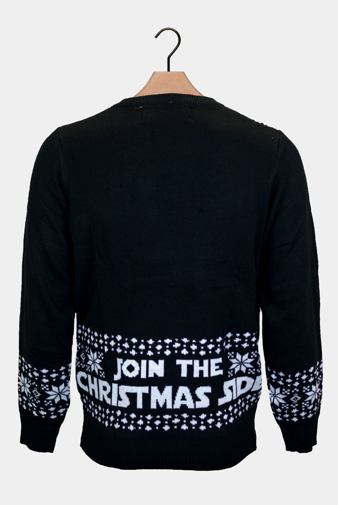 Maglione Natalizio Join the Christmas con Luci LED Side