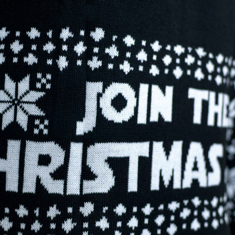 Join the Christmas Side Maglione Natalizio di Coppia con Luci LED