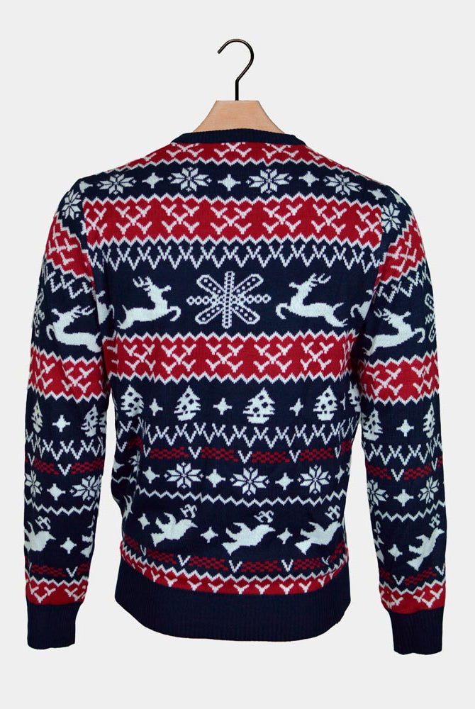 Maglione Natalizio Motivi Natalizi e Renne