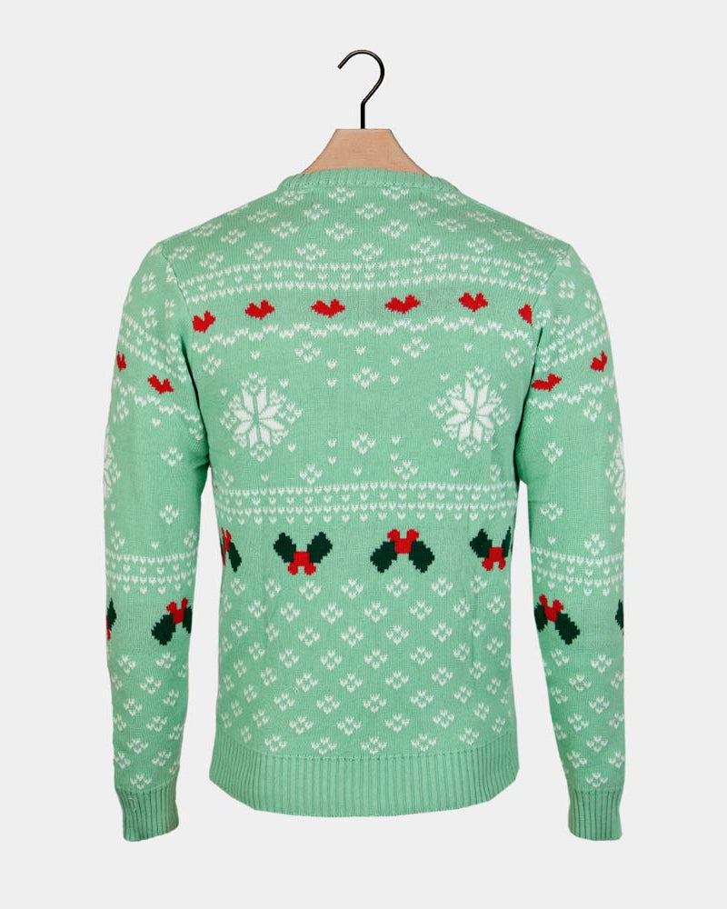 Maglione Natalizio Sweet Christmas Verde