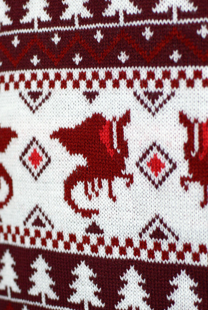 Maglione Natalizio da Uomo Christmas is Coming Drago
