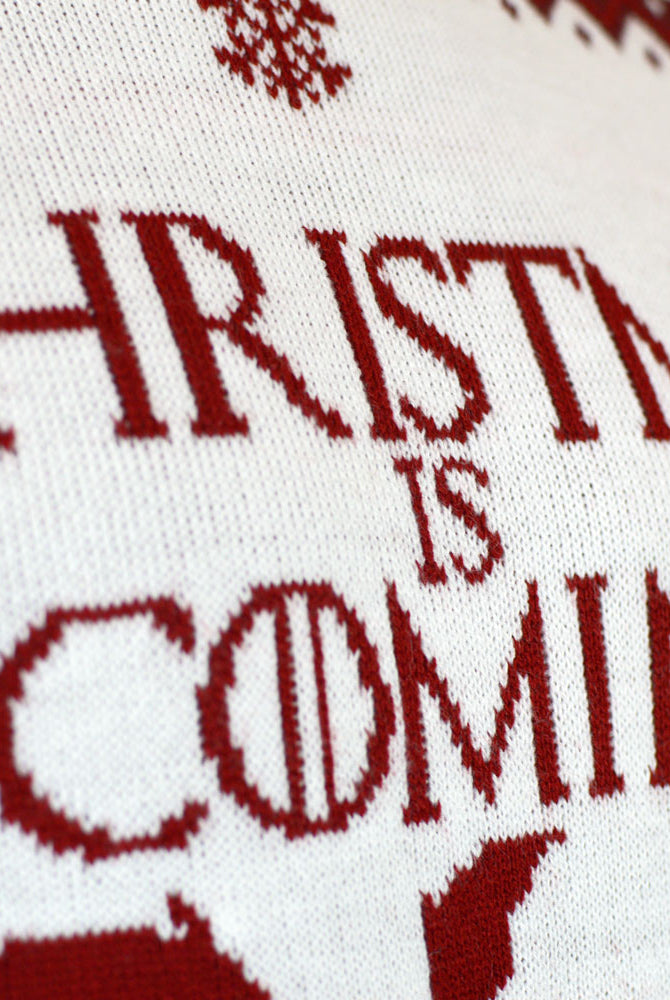 Maglione Natalizio Uomo Christmas is Coming