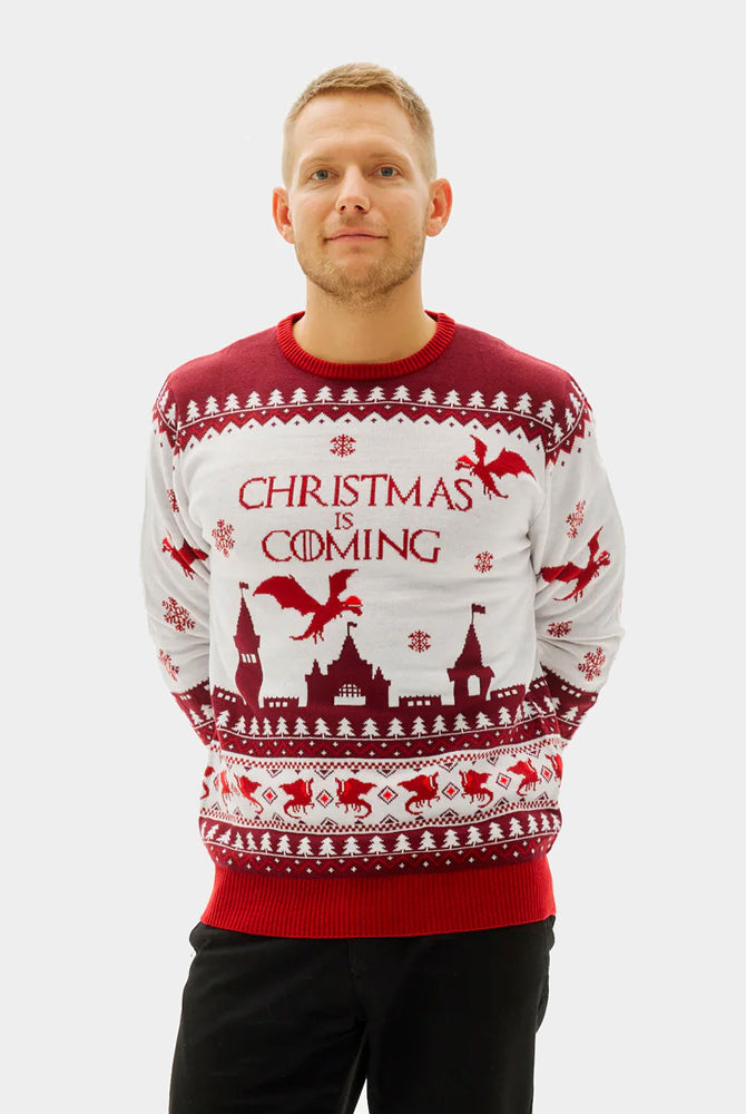 Maglione Natalizio Uomo Coppia Christmas is Coming