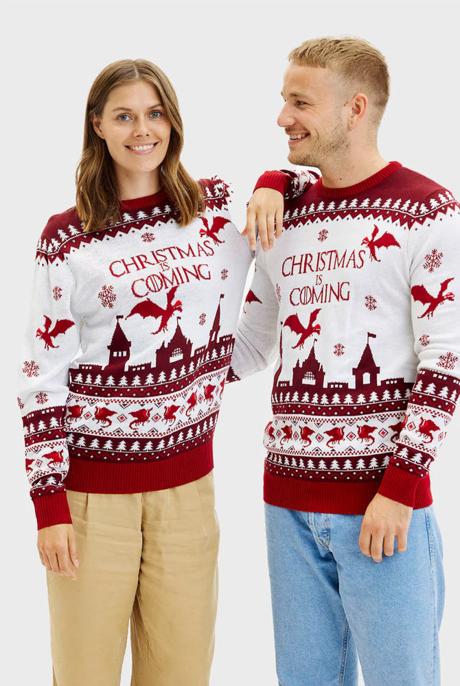 Maglione Natalizio da Uomo e Donna Christmas is Coming