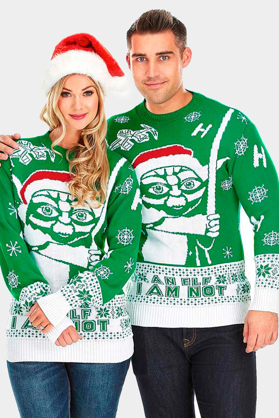 Maglione Natalizio donna Uomo Star Wars I am Not an Elf