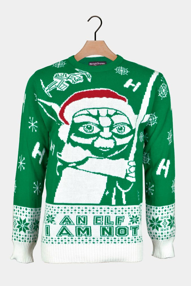 Maglione Natalizio da Uomo I am Not an Elf Star Wars