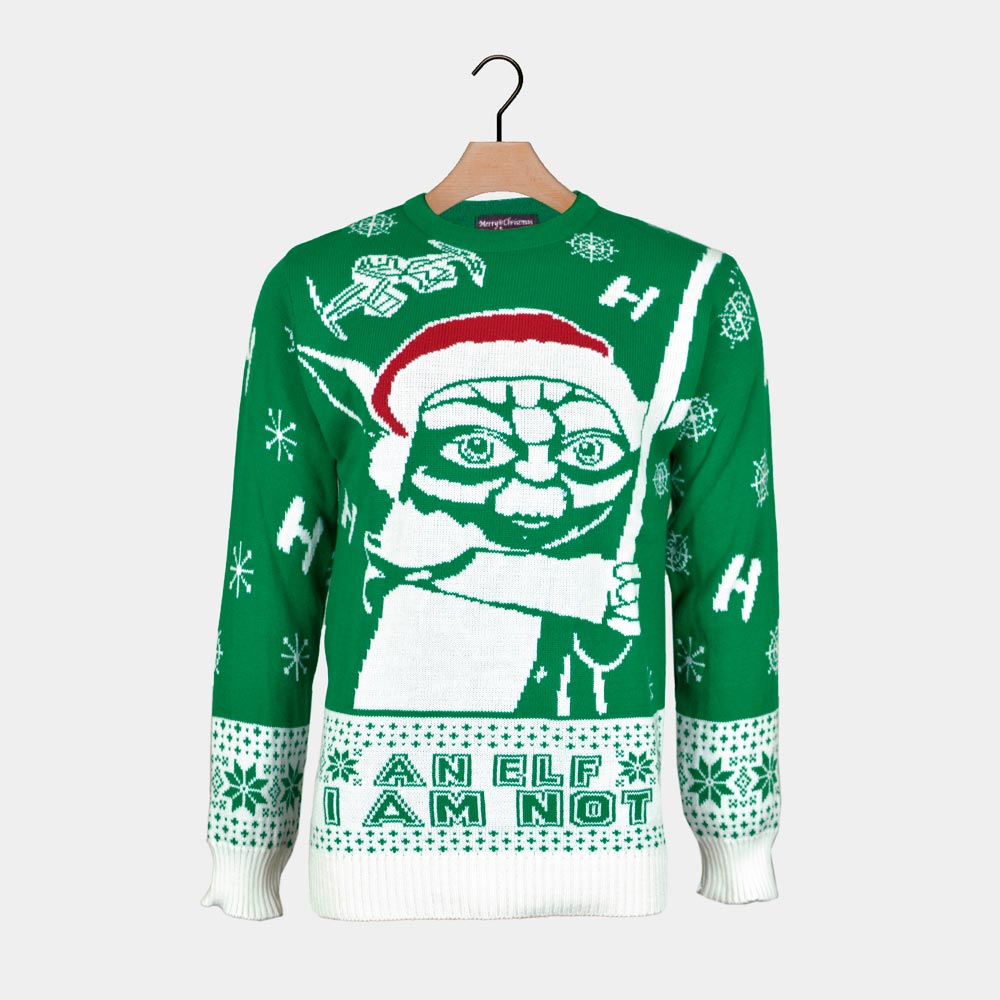 Maglione Natalizio da Uomo I am Not an Elf Star Wars
