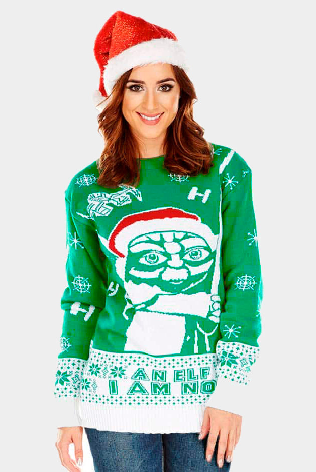Maglione Natalizio da Uomo Star Wars I am Not an Elf Donna
