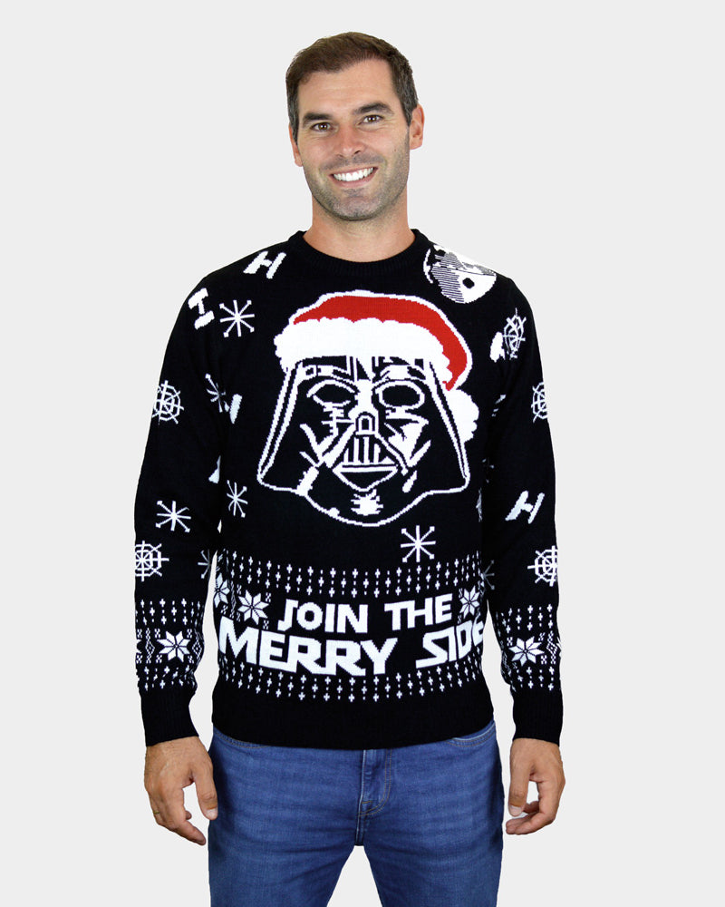 Maglione Natalizio da Uomo Star Wars Join The Merry Side