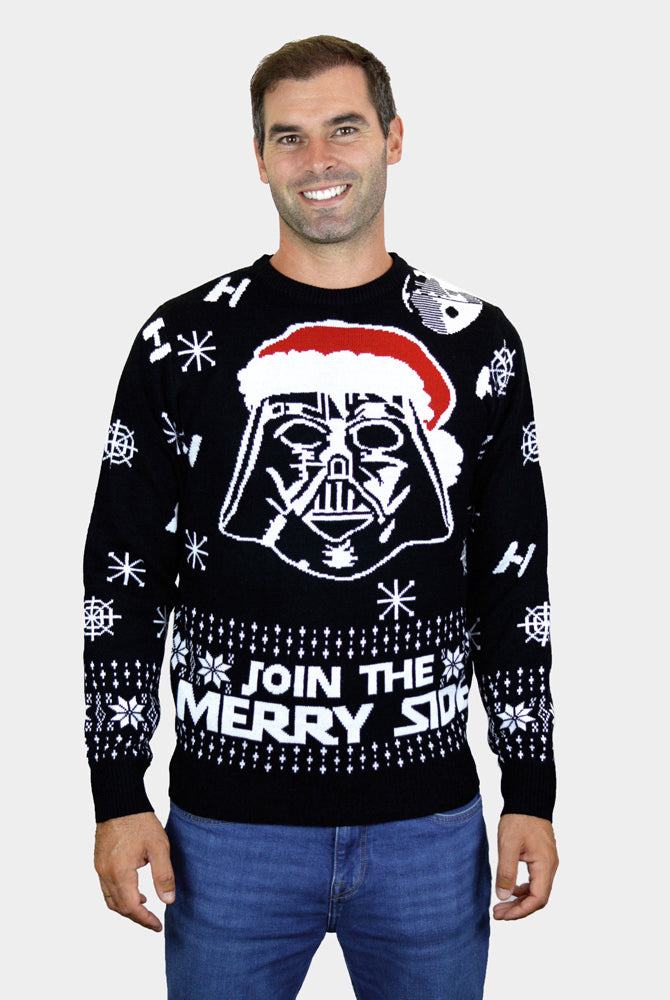 Maglione Natalizio da Uomo Star Wars Join The Merry Side