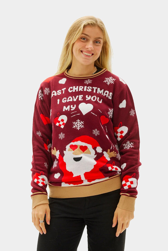 Maglione Natalizio da Uomo Last Christmas I Gave You My Heart Donna