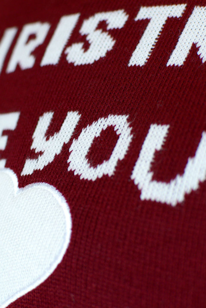 Maglione Natalizio My Heart da Uomo Last Christmas I Gave You
