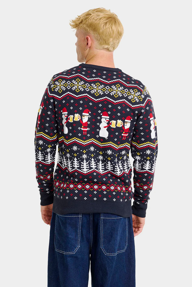 Maglione Natalizio da Uomo Santa Cheers