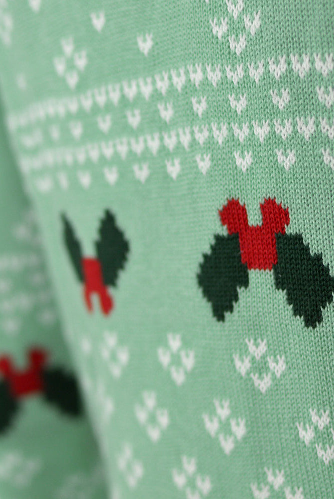 Verde Sweet Christmas Maglione Natalizio Uomo