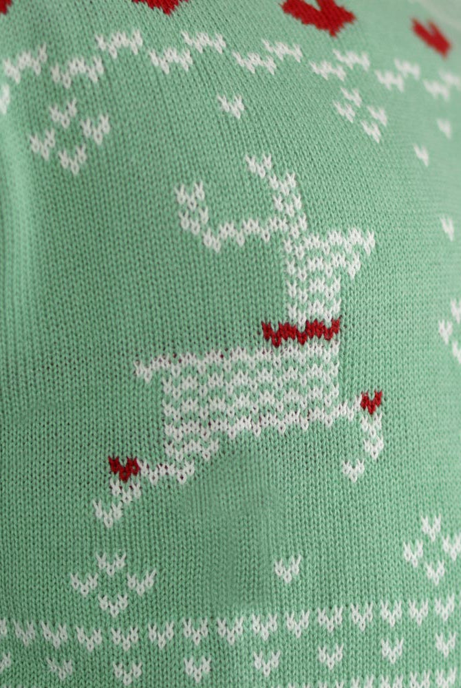 Sweet Christmas Maglione Natalizio da Uomo Verde