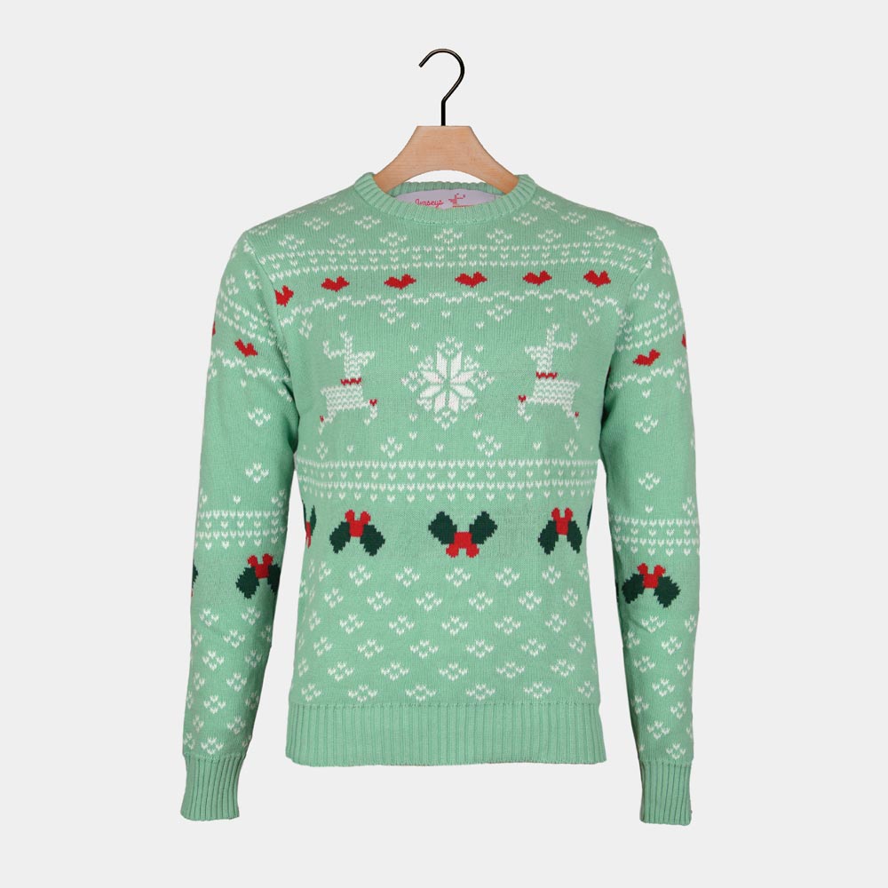 Maglione Natalizio Verde Sweet Christmas