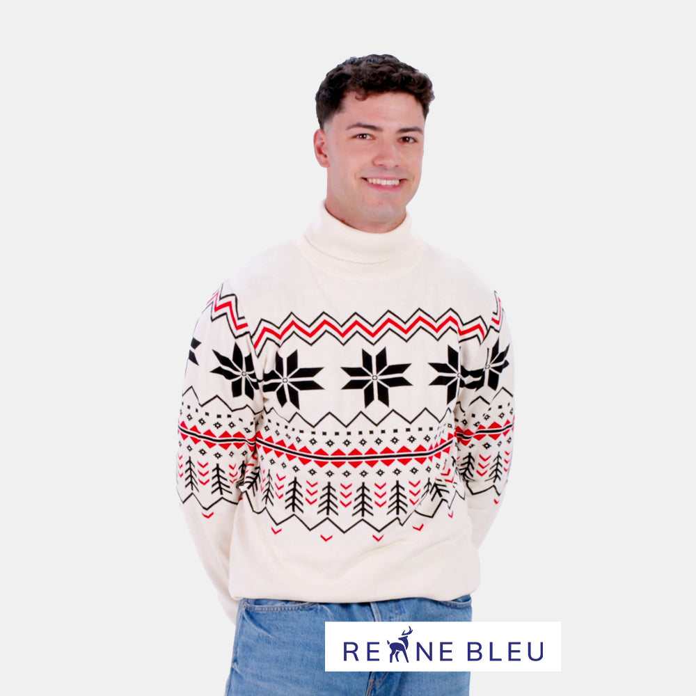 Maglione da Uomo in Cotone Biologico Après-ski