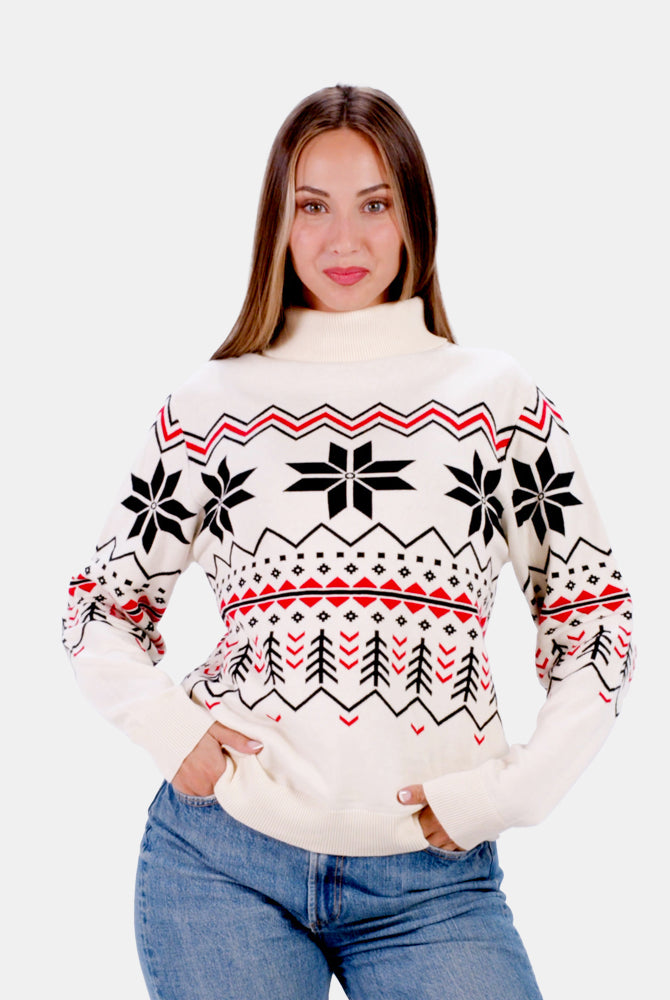 Maglione da Uomo Donna in Cotone Biologico Après-ski