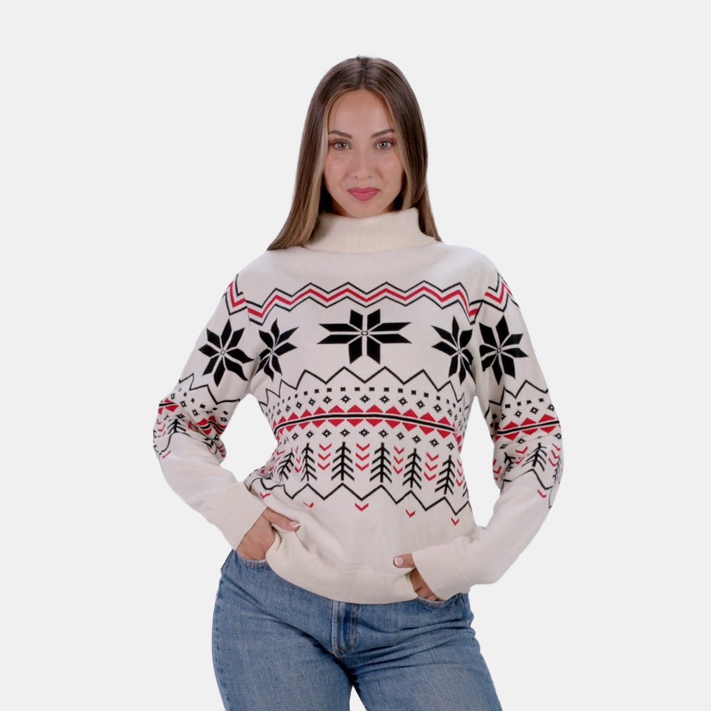 Maglione da Uomo Donna in Cotone Biologico Après-ski