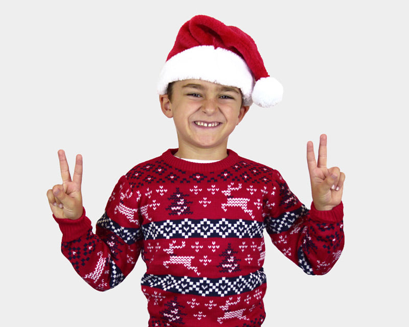 Bambini Cappello di Babbo Natale