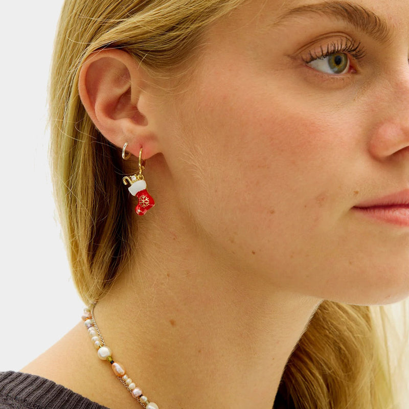 Orecchini Natalizi Calza di Natale