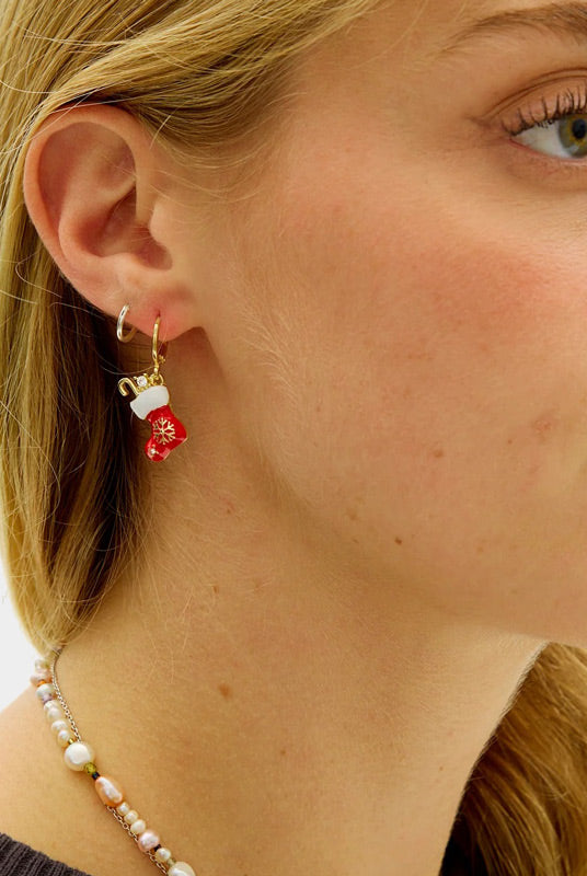 Orecchini Natalizi Calza di Natale