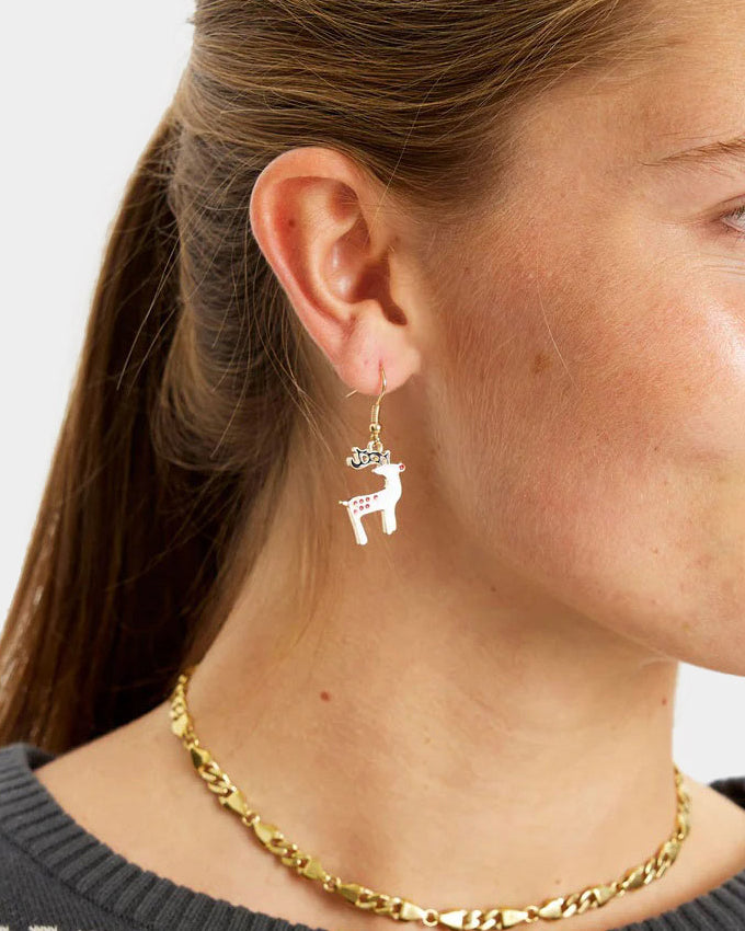 Orecchini Natalizi Renna