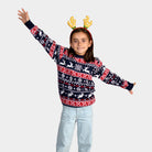 Maglione Natalizio per Bambini Renne e Motivi Natalizi