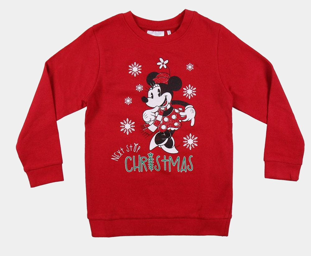 Felpa di Natale per Bambina e Bambino Minnie