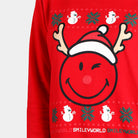 Felpa di Natale Smile da Donna
