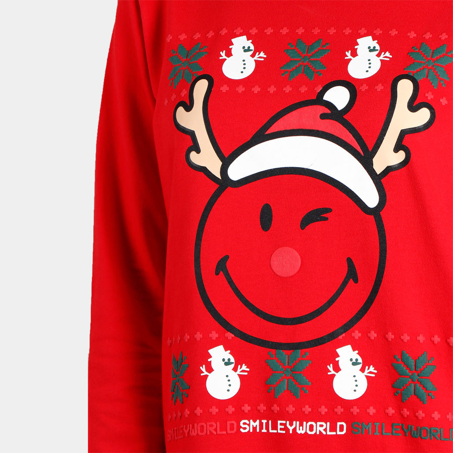 Felpa di Natale Smile da Donna
