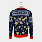 Maglione per Bambini Natalizio con Luci LED Casa di Pan di Zenzero