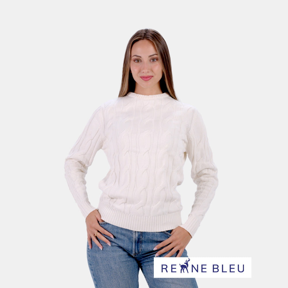 Maglione da Donna in Cotone Biologico Snowfall
