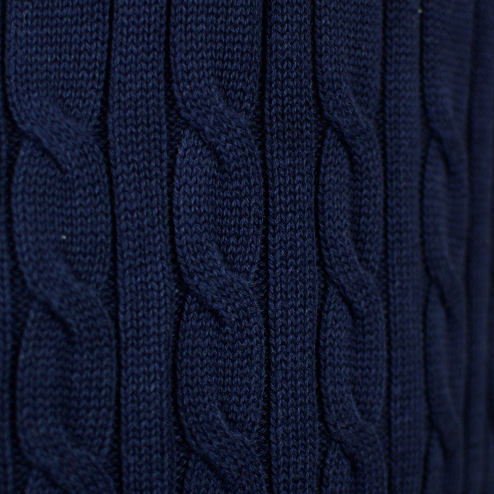 Maglione Natalizio Uomo Cotone Biologico Elegante Blu