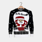 Maglione Natalizio Babbo Natale Bloccato Camino
