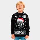 Maglione Natalizio Bambini Star Wars Join The Merry Side