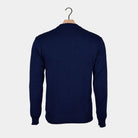 Maglione Natalizio Blu Babbo Natale Ho Ho Ho!
