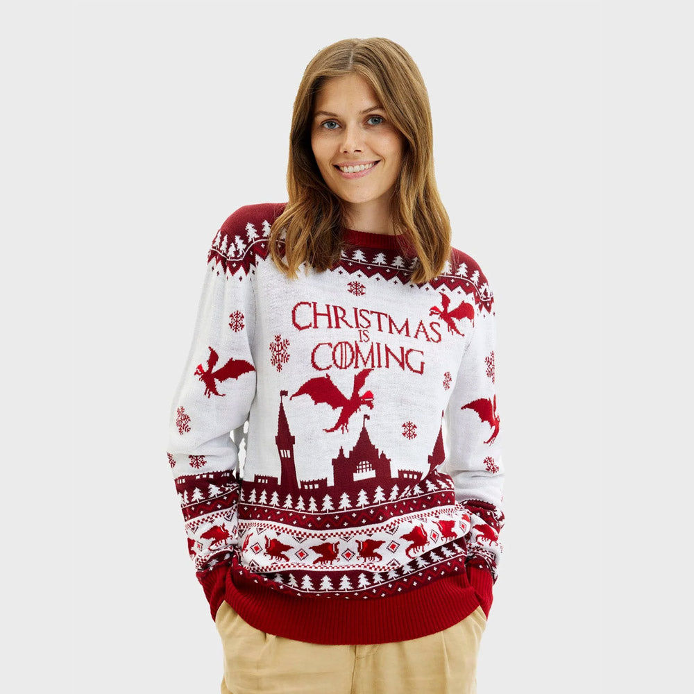 Maglione Natalizio Donna Christmas is Coming