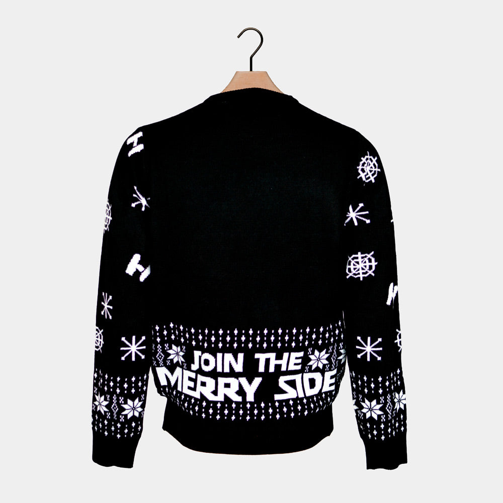 Maglione Natalizio  Star Wars di Coppia Join The Merry Side
