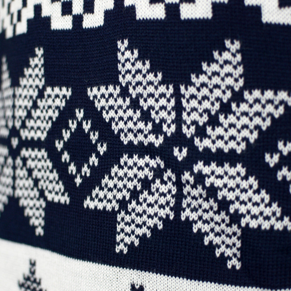 Polo Nord Maglione Natalizio da Donna Blu 