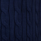 Maglione Natalizio Donna Cotone Biologico Elegante Blu 
