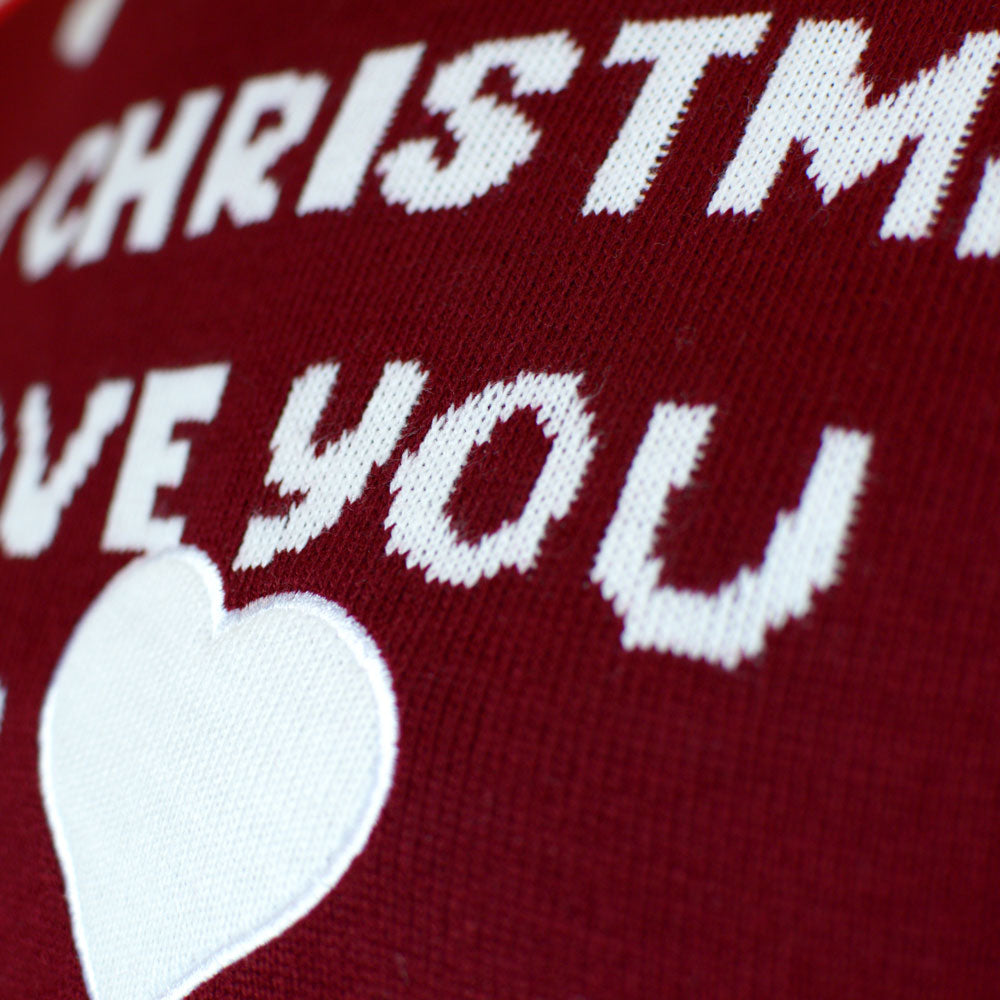 Maglione Natalizio I Gave You My Heart Donna Last Christmas 
