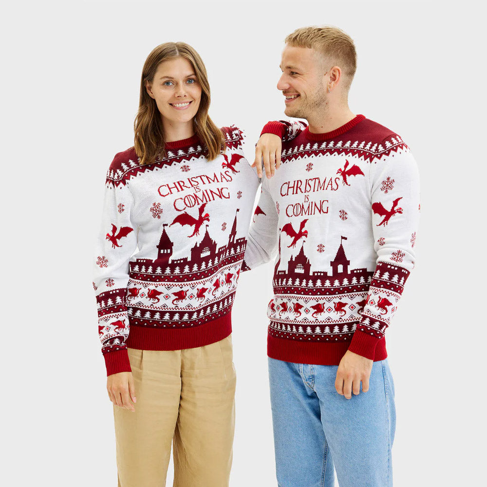 Maglione Natalizio da Donna e Uomo Christmas is Coming