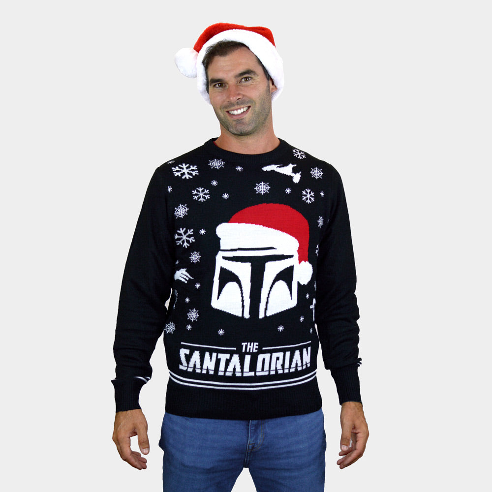 Maglione Natalizio Star Wars Uomo Donna The Santalorian

