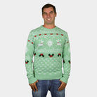 Maglione Natalizio da Donna Uomo Verde Sweet Christmas
