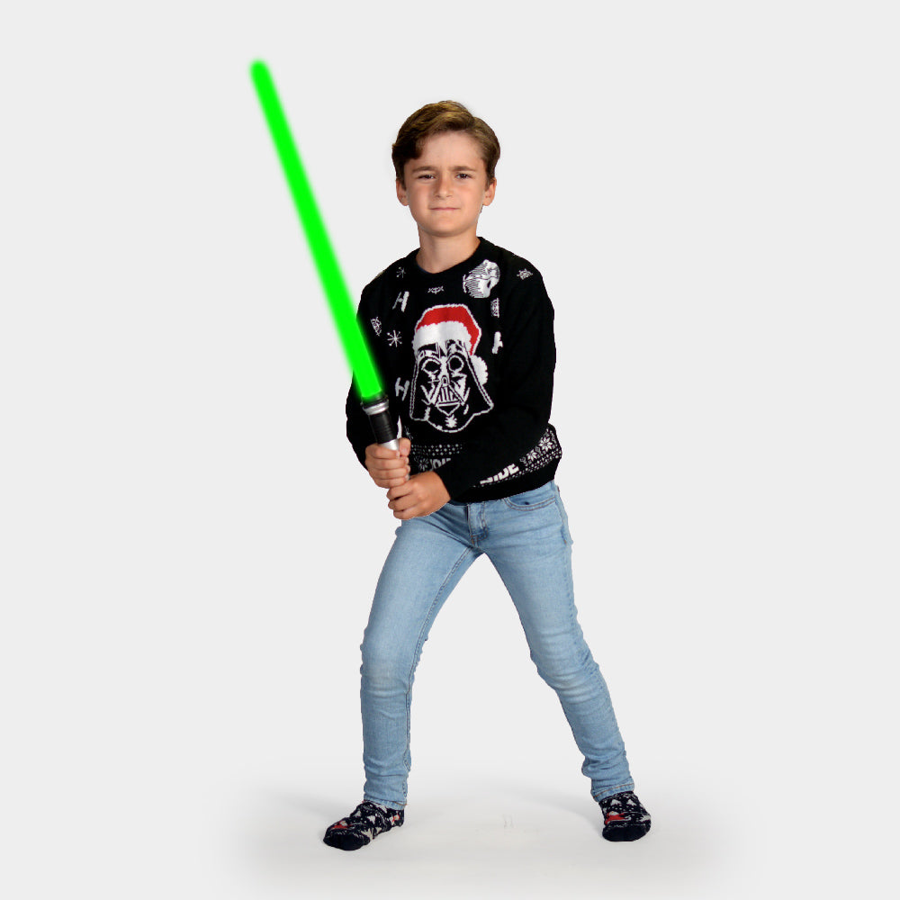 Maglione Natalizio Famiglia Star Wars Join The Merry Side Bambini
