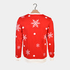 Maglione Natalizio Famiglia Luci LED Renna Brillante 
