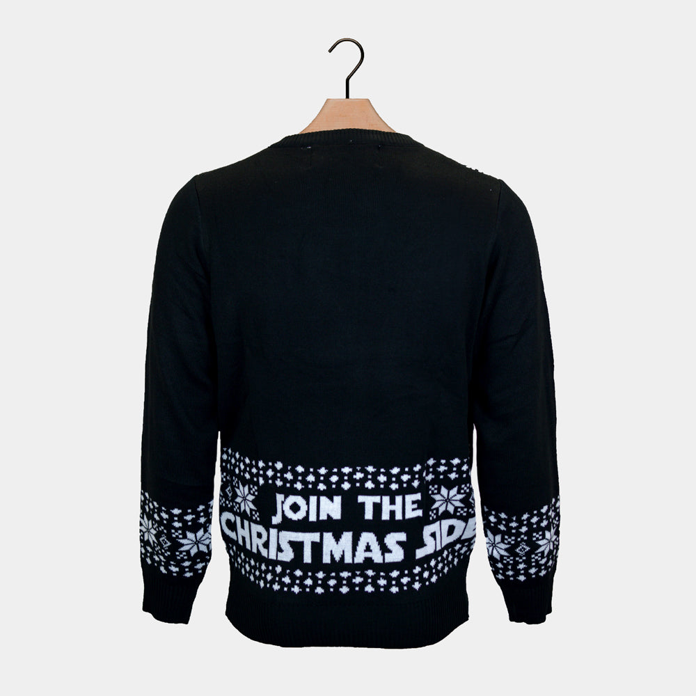 Maglione Natalizio Join the Christmas  con Luci LED Side