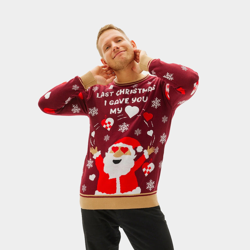Maglione Natalizio Uomo Last Christmas I Gave You My Heart

