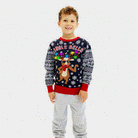Maglione Natalizio Bambini Luci LED Jingle Bells
